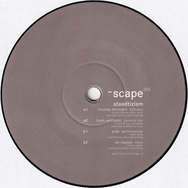 Various : Staedtizism (12")