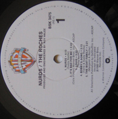 The Roches : Nurds (LP, Album, RE, Win)