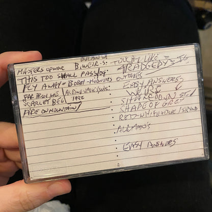 The Grateful Dead - Assorted GD, Bob Weir, Saunders (Bootleg Cassette)