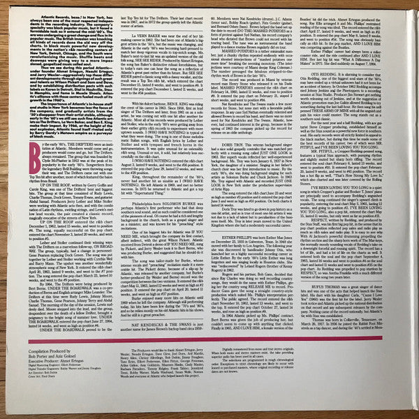 Various : Atlantic Rhythm And Blues 1947-1974 (Volume 5 1962-1966) (2xLP, Comp, Club, CRC)