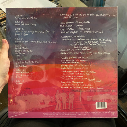 Pink Floyd - Live From the Los Angeles Sports Arena, April 26th, 1975 (RSD 2026)