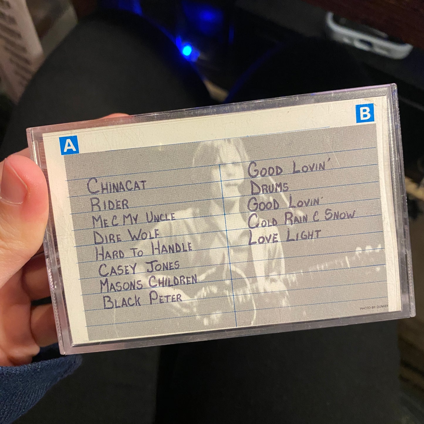 The Grateful Dead -  San Diego 1/10/1970 (Bootleg Cassette)