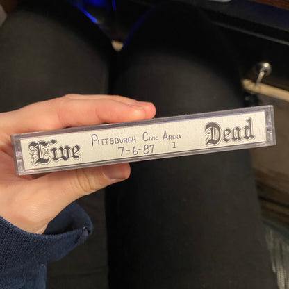 The Grateful Dead -  Pittsburgh Civic Arena 7/6/1987 (Pt. 1)(Bootleg Cassette)