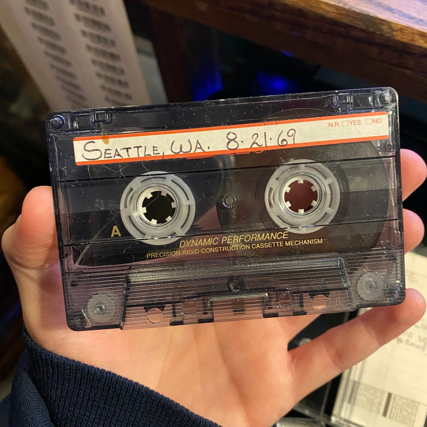The Grateful Dead - Seattle, WA. 8/21/1969 (Bootleg Cassette)