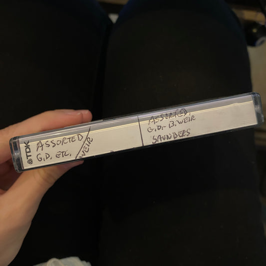 The Grateful Dead - Assorted GD, Bob Weir, Saunders (Bootleg Cassette)
