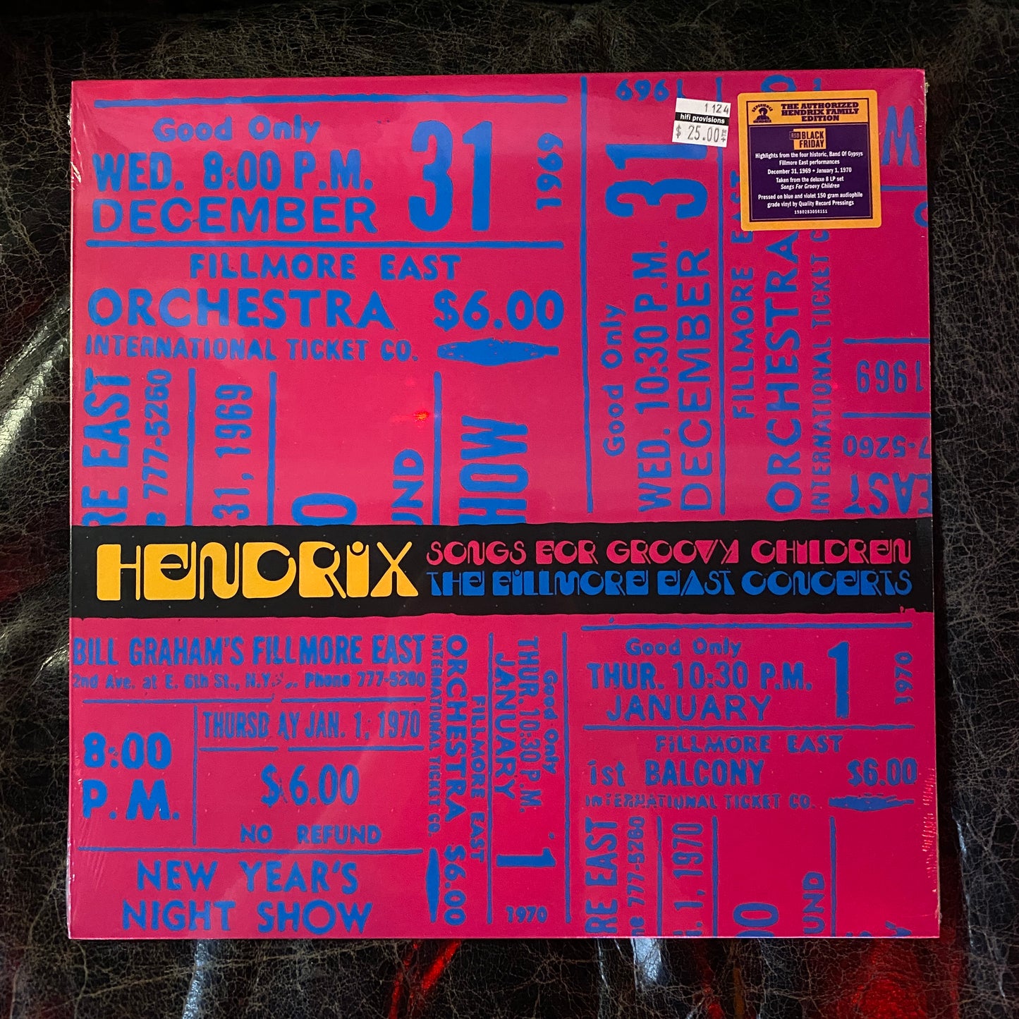 Jimi Hendrix - Songs For Groovy Children: The Fillmore East Concerts (RSD BF 2024)