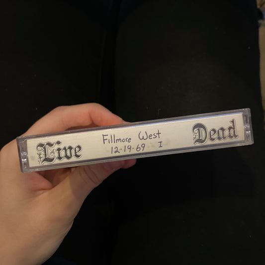 The Grateful Dead - Fillmore West 12/19/1969 (Pt. 1) (Bootleg Cassette)