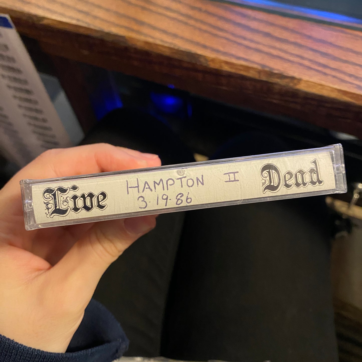 The Grateful Dead - Hampton 3/19/1986 (Pt. 2) (Bootleg Cassette)