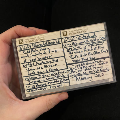 The Grateful Dead - Fillmore Auditorium, CA 2/12/1967 (Bootleg Cassette)