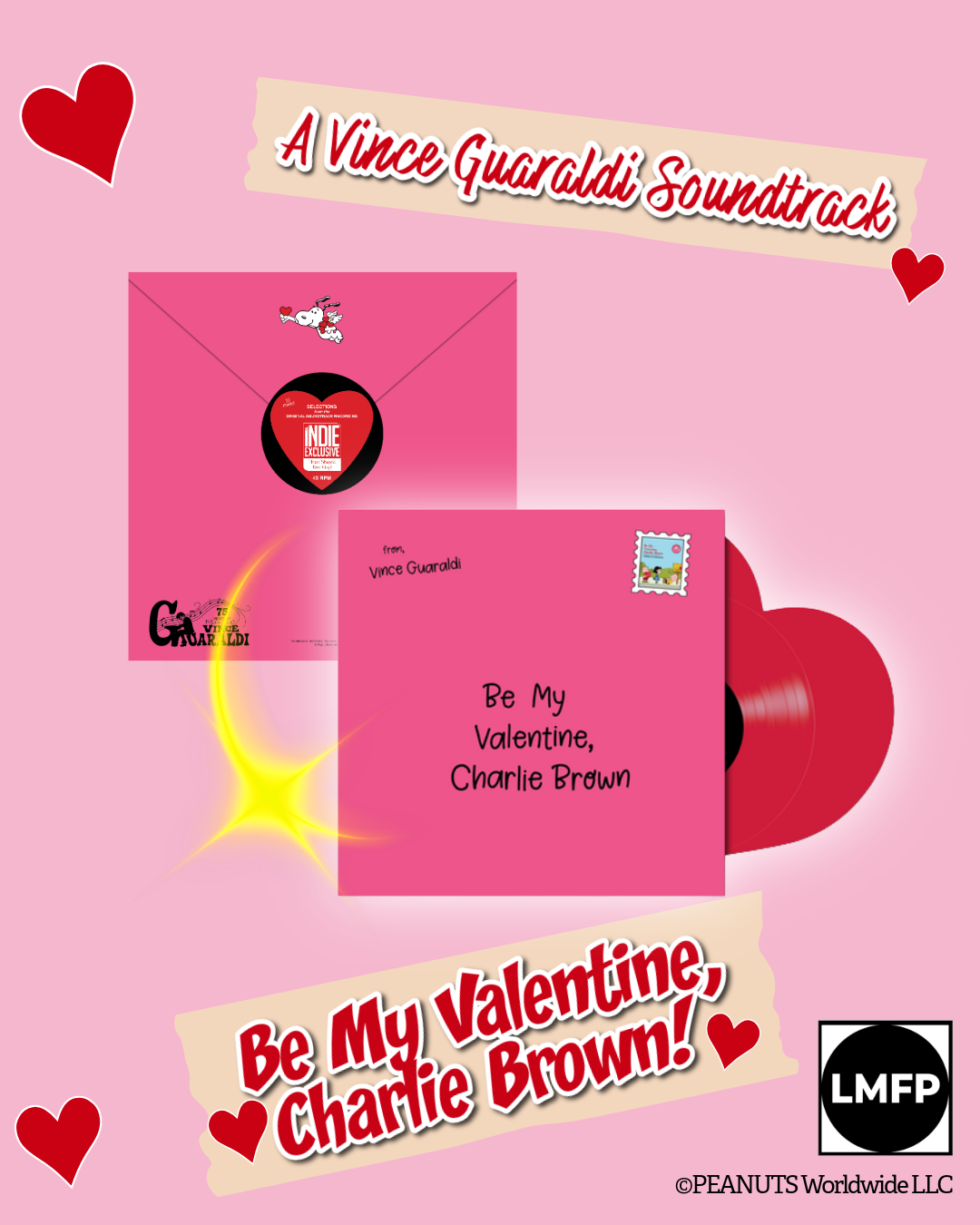 Vince Guaraldi - Be My Valentine, Charlie Brown (Selections From The Original Soundtrack)