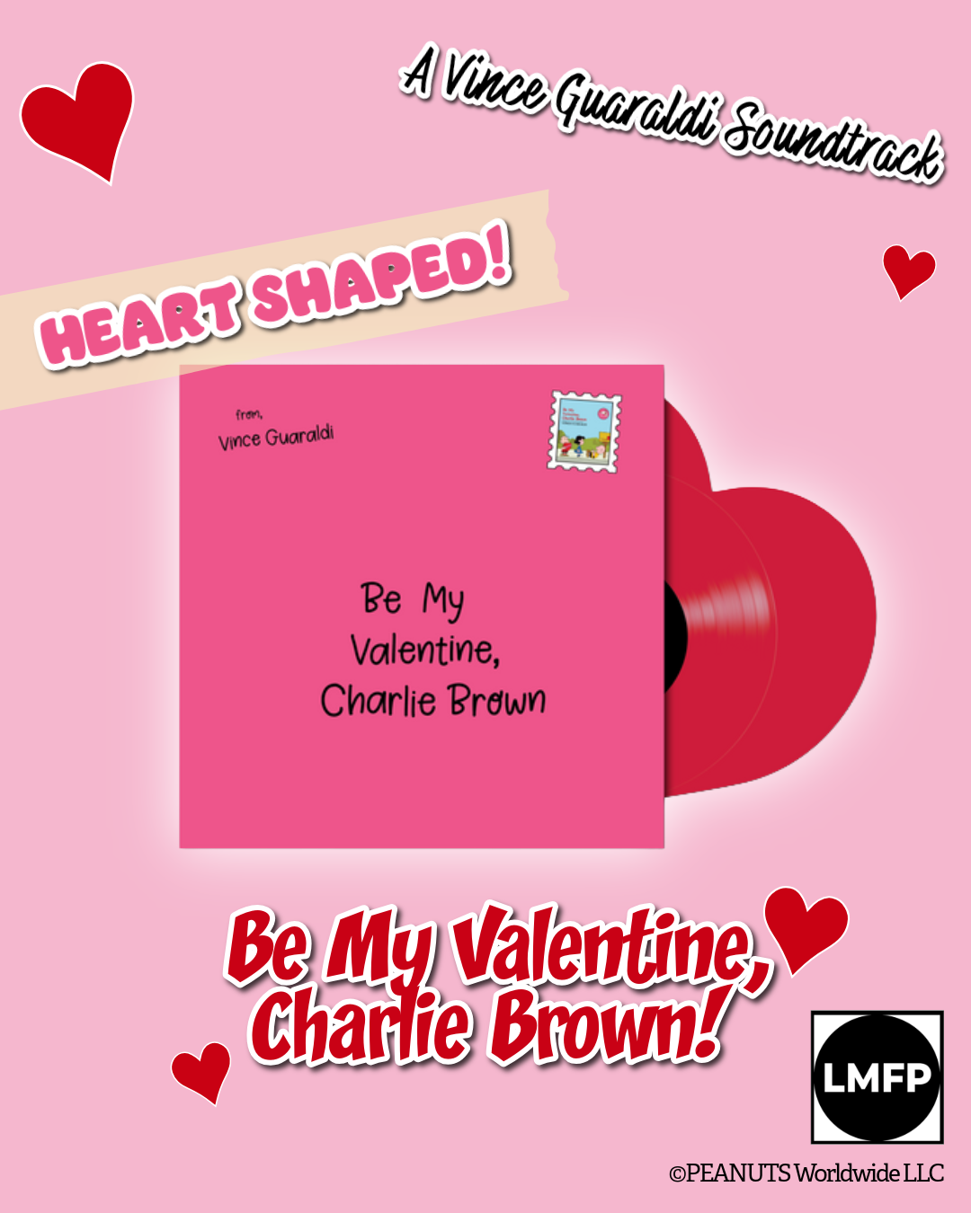 Vince Guaraldi - Be My Valentine, Charlie Brown (Selections From The Original Soundtrack)