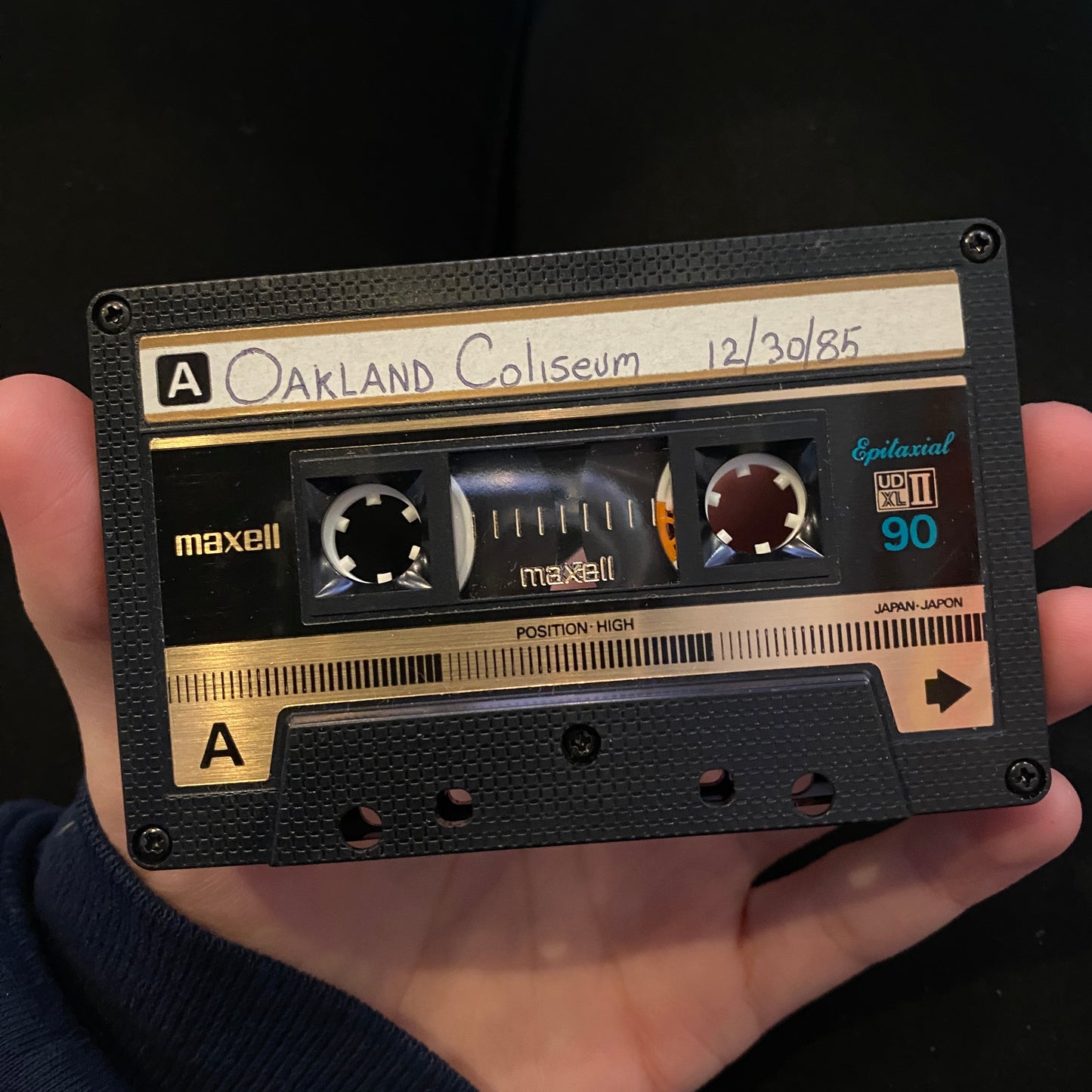 The Grateful Dead - Oakland Coliseum 12/20/1985 (Pt. 2) (Bootleg Cassette)