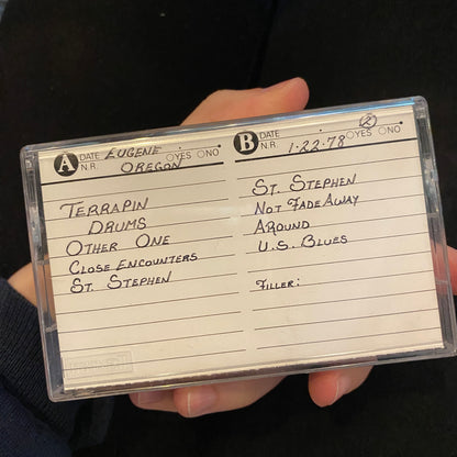 The Grateful Dead - McArthur Court, OR 1/22/1978 (Pt. 2) (Bootleg Cassette)