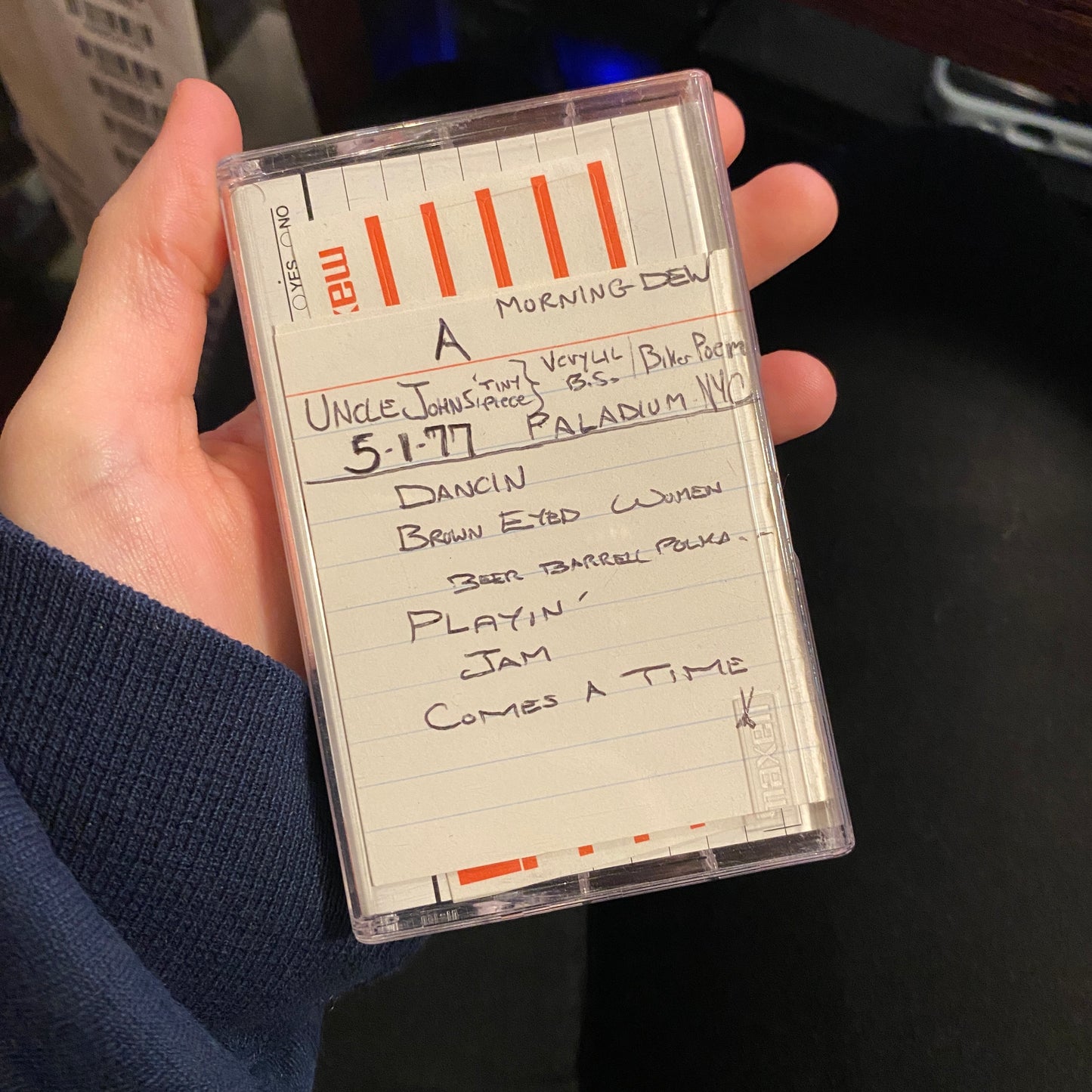 The Grateful Dead -  Paladium NYC 5/1/1977 (Bootleg Cassette)