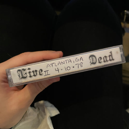 The Grateful Dead - Atlanta, GA 4/10/1978 (Pt. 2) (Bootleg Cassette)