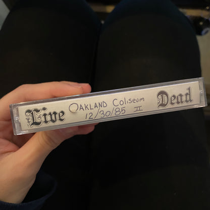 The Grateful Dead - Oakland Coliseum 12/20/1985 (Pt. 2) (Bootleg Cassette)