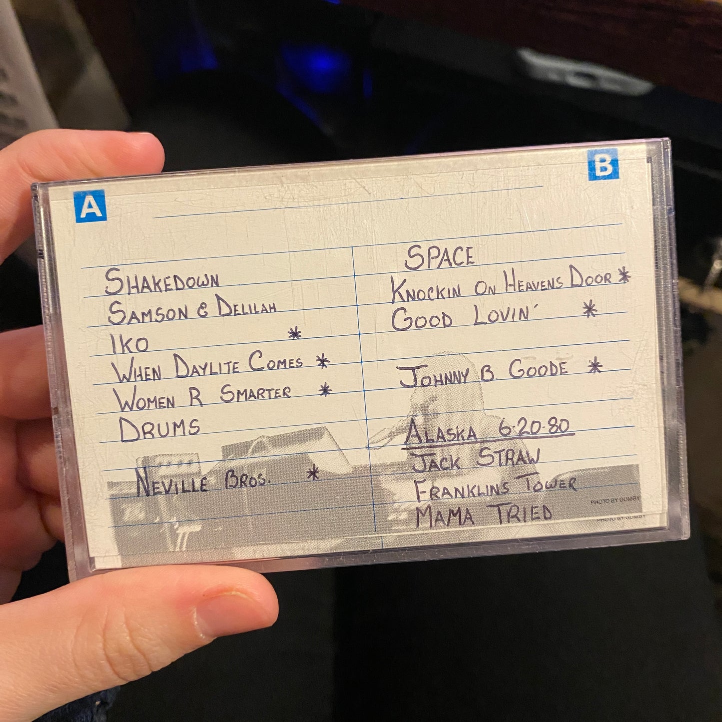 The Grateful Dead -  Pittsburgh Civic Arena 7/6/1987 (Pt. 2) (Bootleg Cassette)