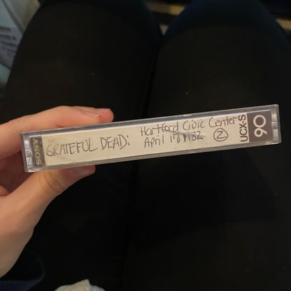 The Grateful Dead - Hartford Civic Center 4/17/1982 (Pt. 2) (Bootleg Cassette)