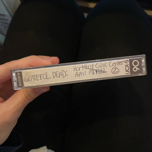 The Grateful Dead - Hartford Civic Center 4/17/1982 (Pt. 2) (Bootleg Cassette)