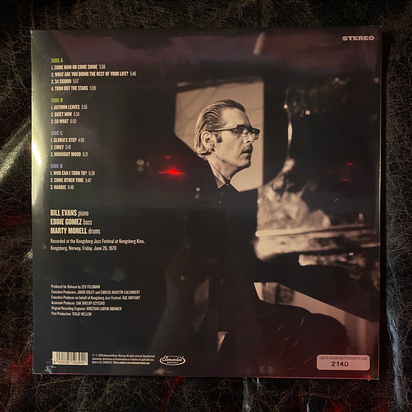 Bill Evans Trio - Live At Kongsberg 1970 (RSD BF 2024)