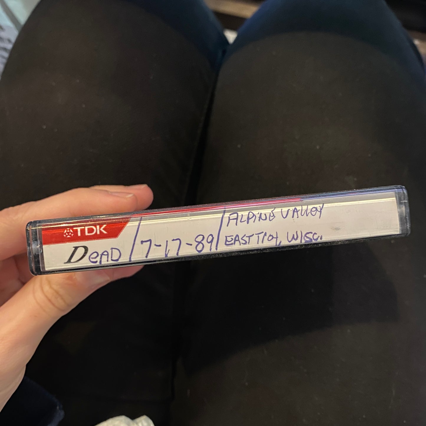 The Grateful Dead - Alpine Valley, East Troy, WI 7/17/1989 (Bootleg Cassette)