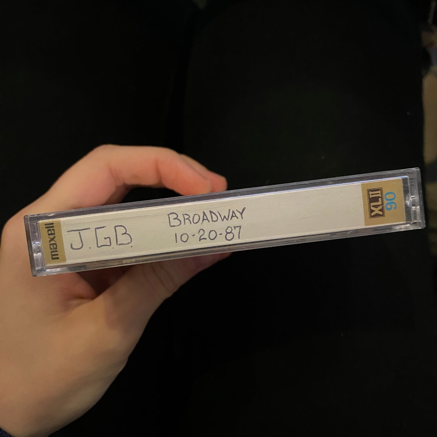 The Jerry Garcia Band - Broadway 10/20/1987 (Bootleg Cassette)