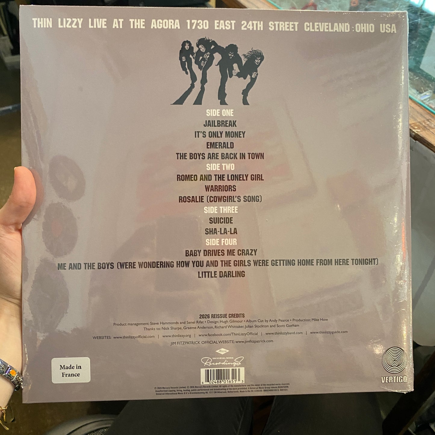 Thin Lizzy - Live In Cleveland 1976 (RSD 2026)
