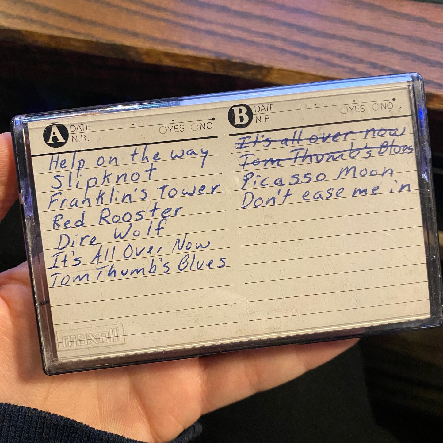 The Grateful Dead - Nassau Col. 3/30/1990 (Set 1) (Bootleg Cassette)