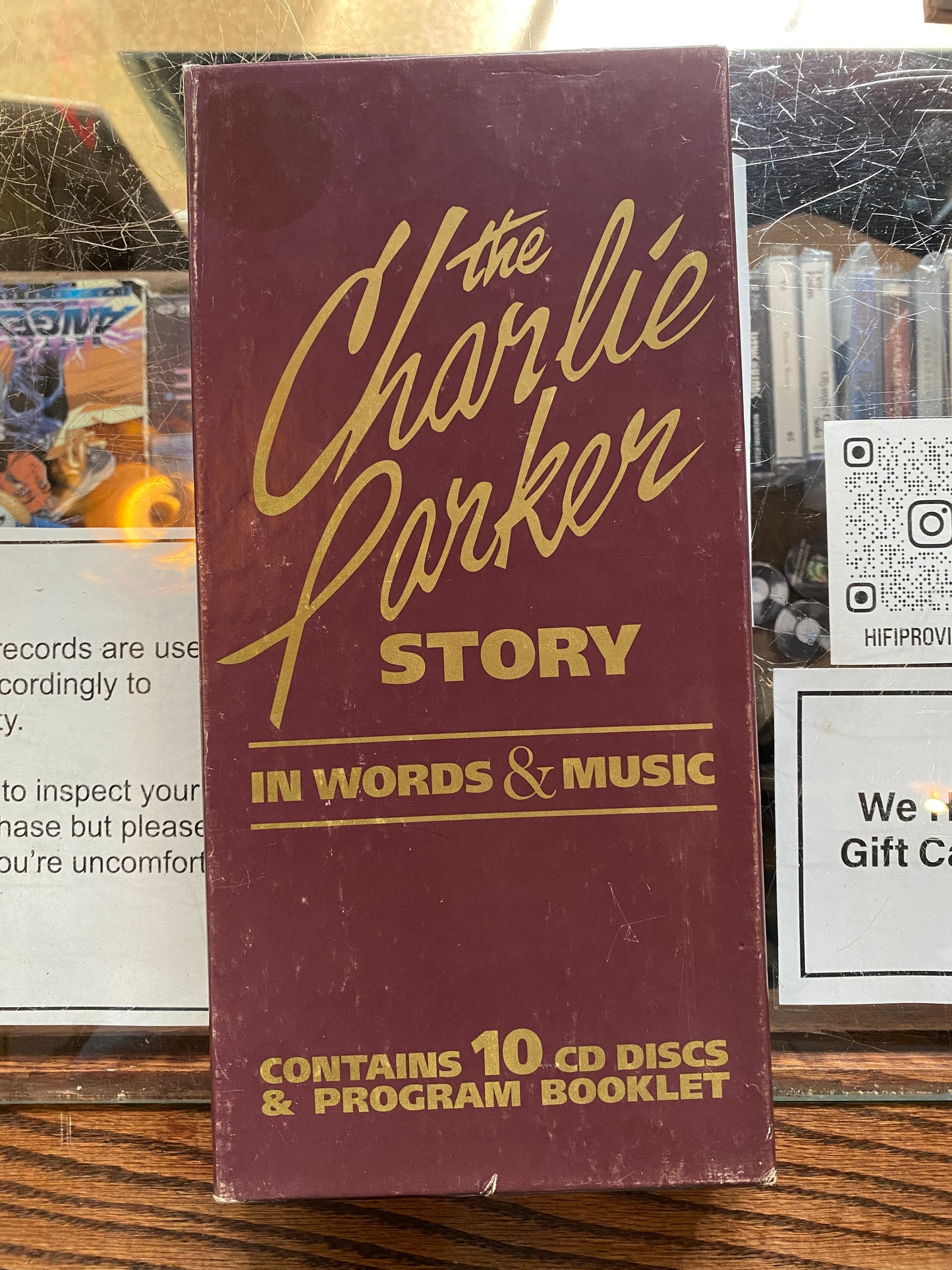 The Charlie Parker Story In Words & Music 10 CD Box Set With Booklet