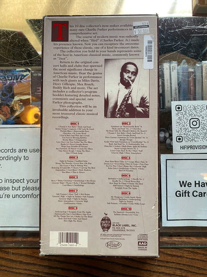 The Charlie Parker Story In Words & Music 10 CD Box Set With Booklet