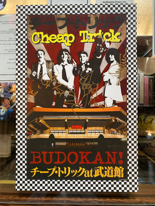 Cheap Trick at Budokan! *Autographed* Poster