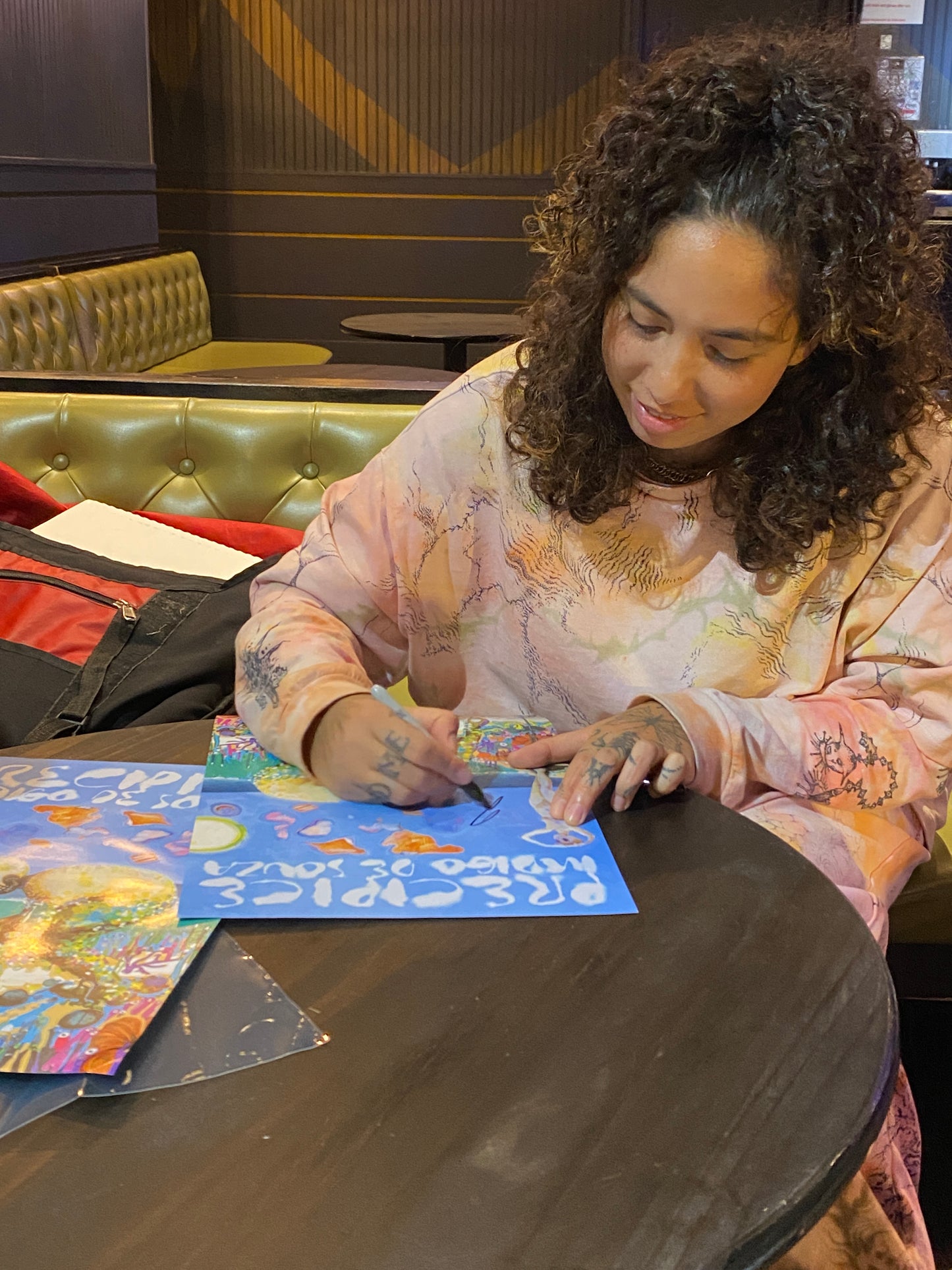 Indigo De Souza - Precipice Release Poster SIGNED!