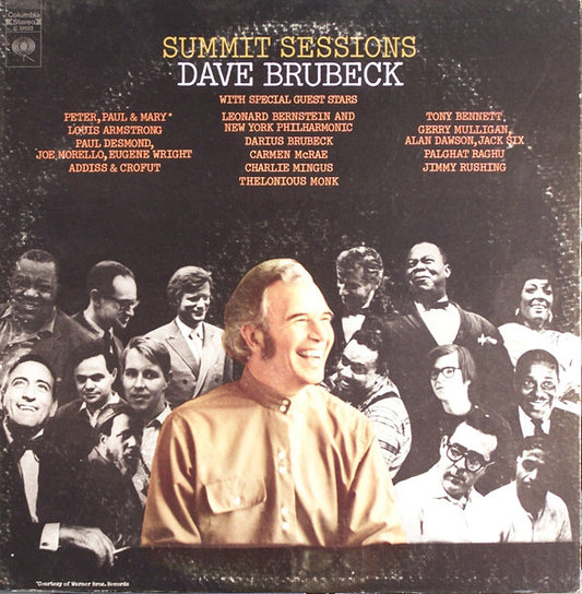 Dave Brubeck : Summit Sessions (LP, Album, Pit)