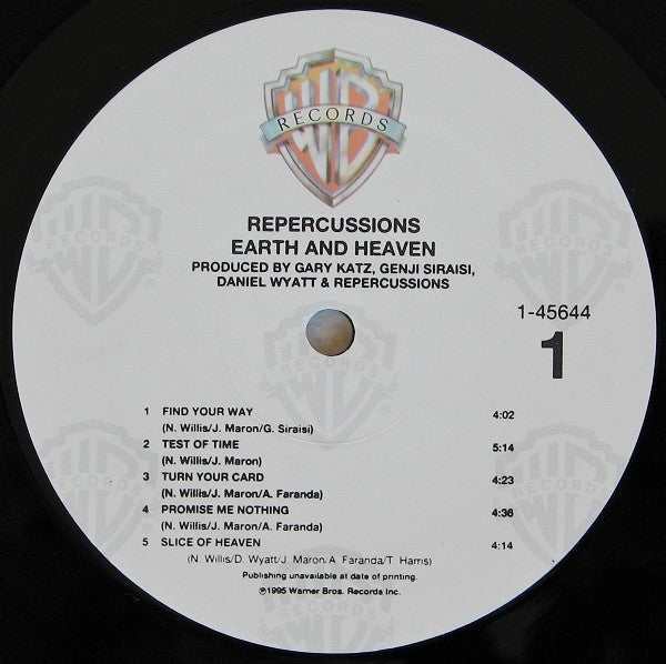 Repercussions : Earth And Heaven (LP, Album, Spe)