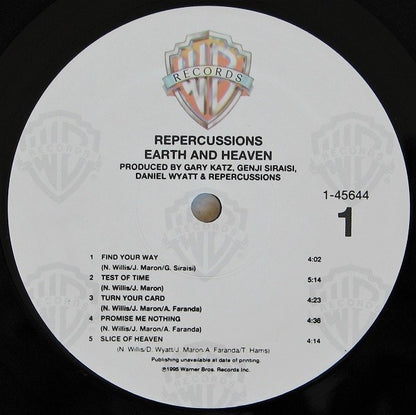 Repercussions : Earth And Heaven (LP, Album, Spe)