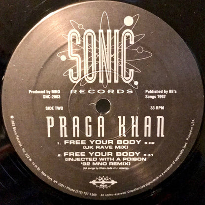 Praga Khan Featuring Jade 4U : Free Your Body (12")