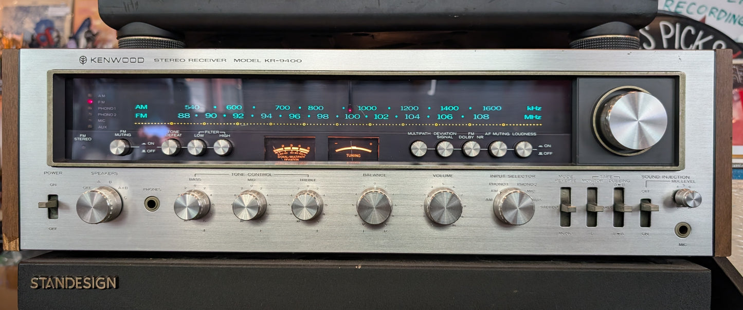 Vintage Kenwood KR-9400 Receiver *WORKING*