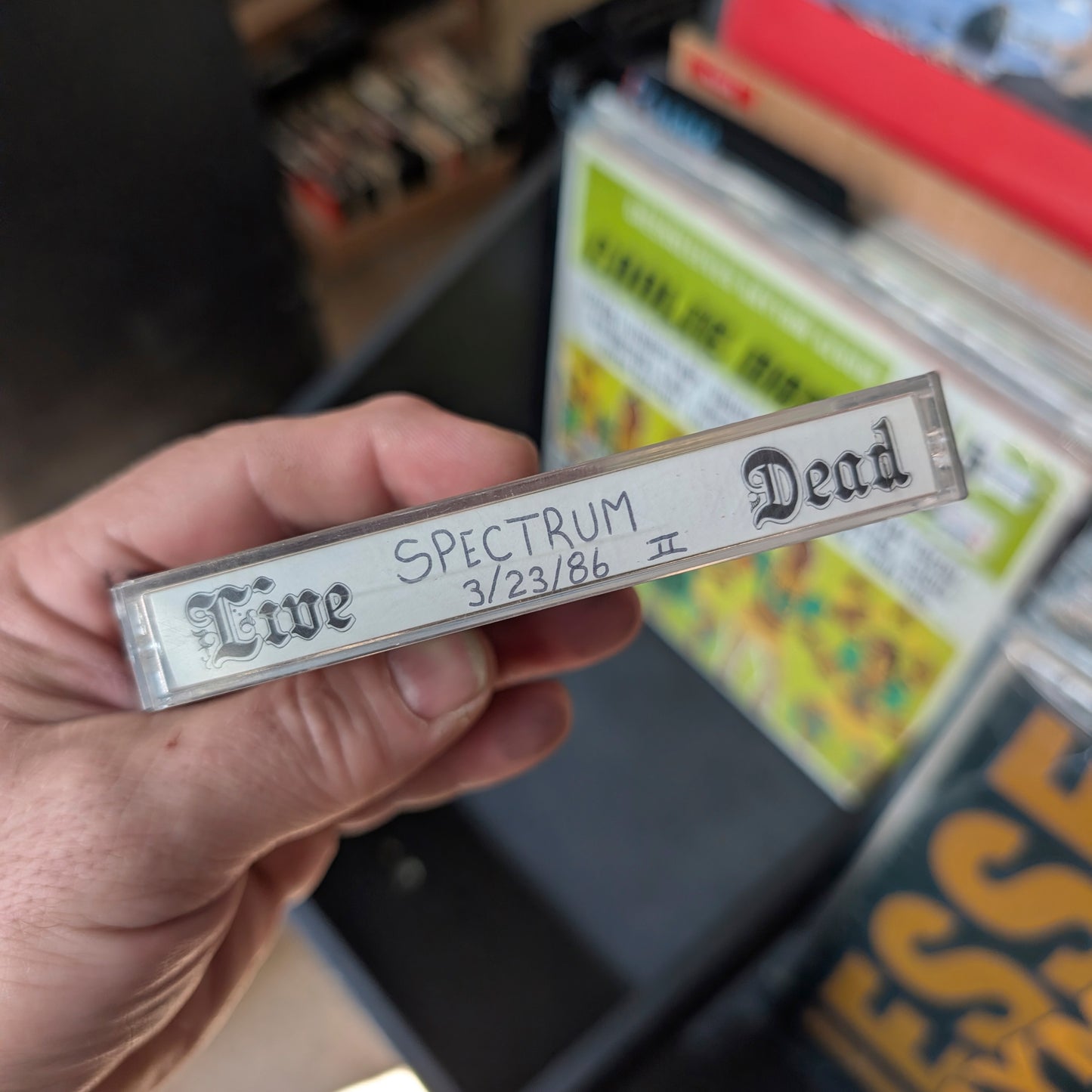 The Grateful Dead - The Spectrum 3/23/86 II (Bootleg Cassette)