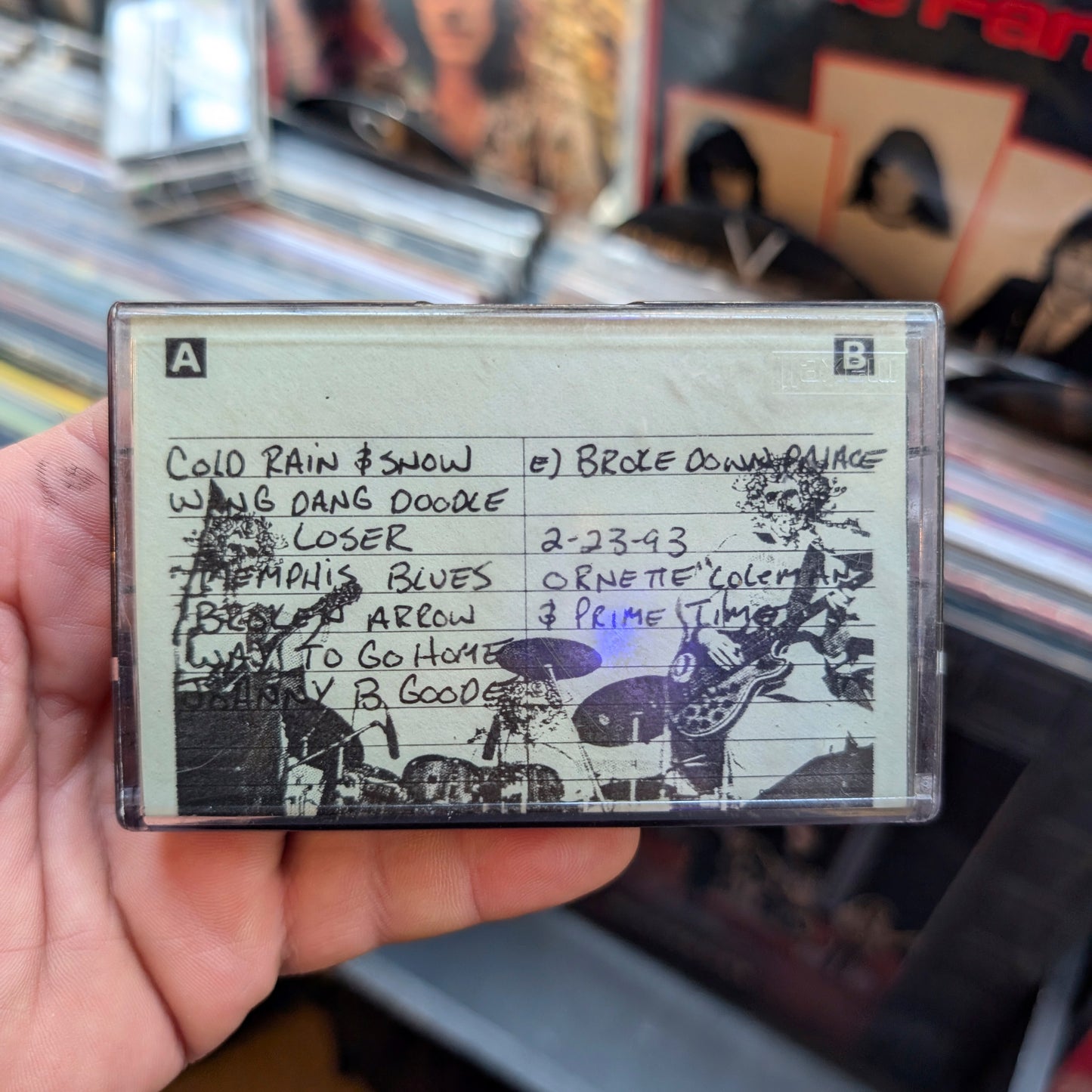 The Grateful Dead - Oakland-Alameda County Coliseum Part I 2/23/93 (Bootleg Cassette)