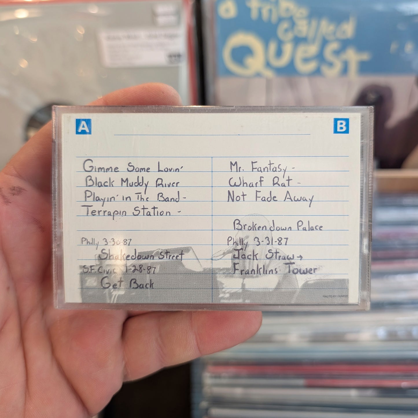 The Grateful Dead - Hampton Coliseum 3/24/87 (Bootleg Cassette)