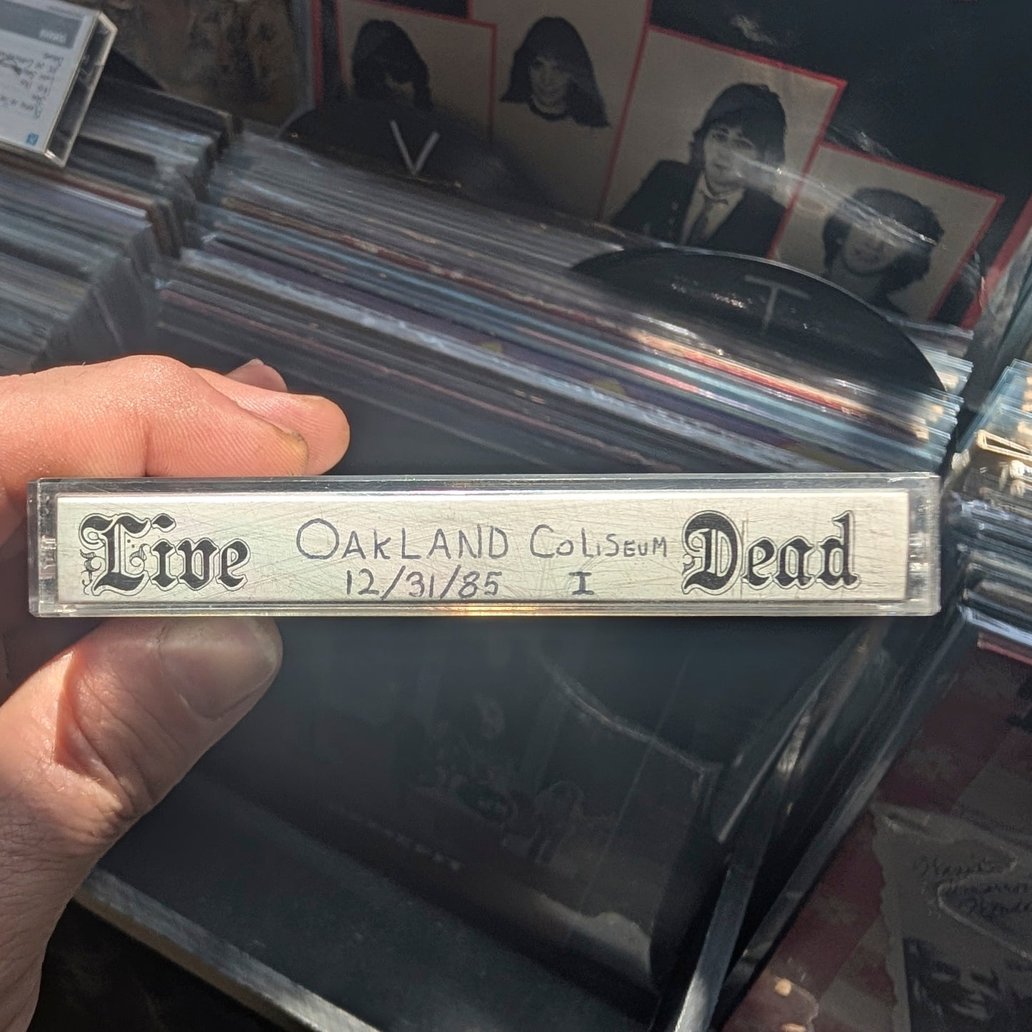 The Grateful Dead - Oakland Coliseum 12/31/85 Part I (Bootleg Cassette)
