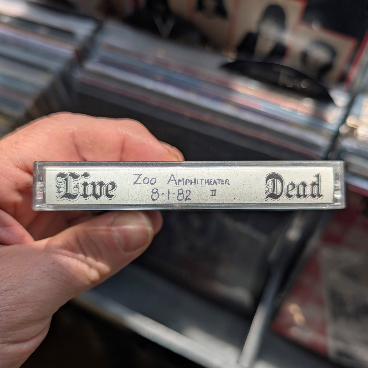 The Grateful Dead - Zoo Amphitheater 8/01/82 Part II (Bootleg Cassette)