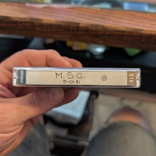 The Grateful Dead - Madison Square Garden 3/10/81 (Bootleg Cassette)