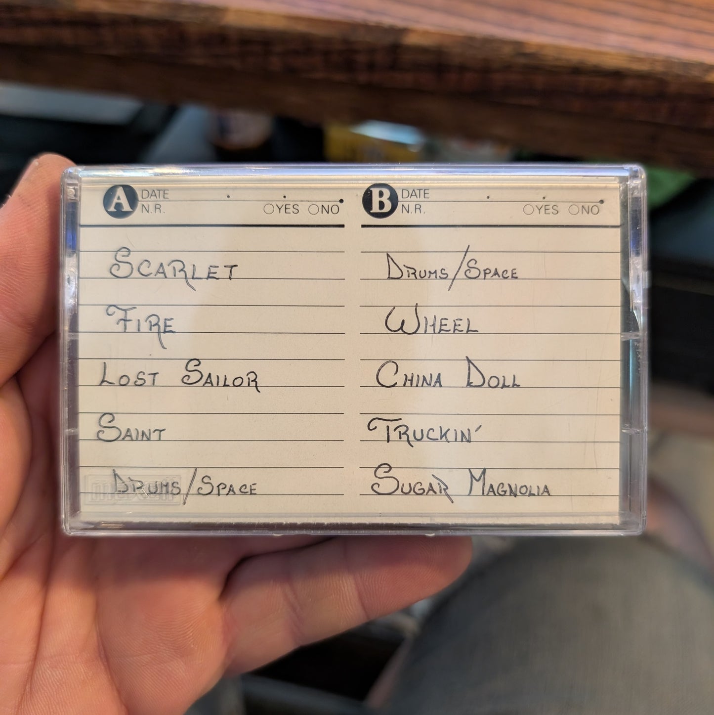 The Grateful Dead - Madison Square Garden 3/10/81 (Bootleg Cassette)