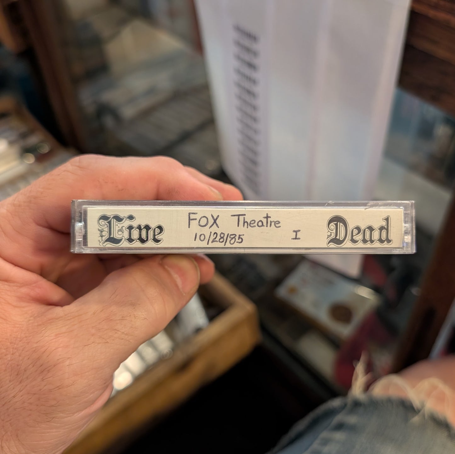The Grateful Dead - Fox Theater 10/28/85 (Bootleg Cassette)