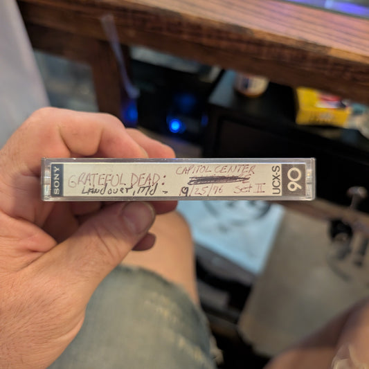 The Grateful Dead - Capital Centre 9/25/76 Set II (Bootleg Cassette)