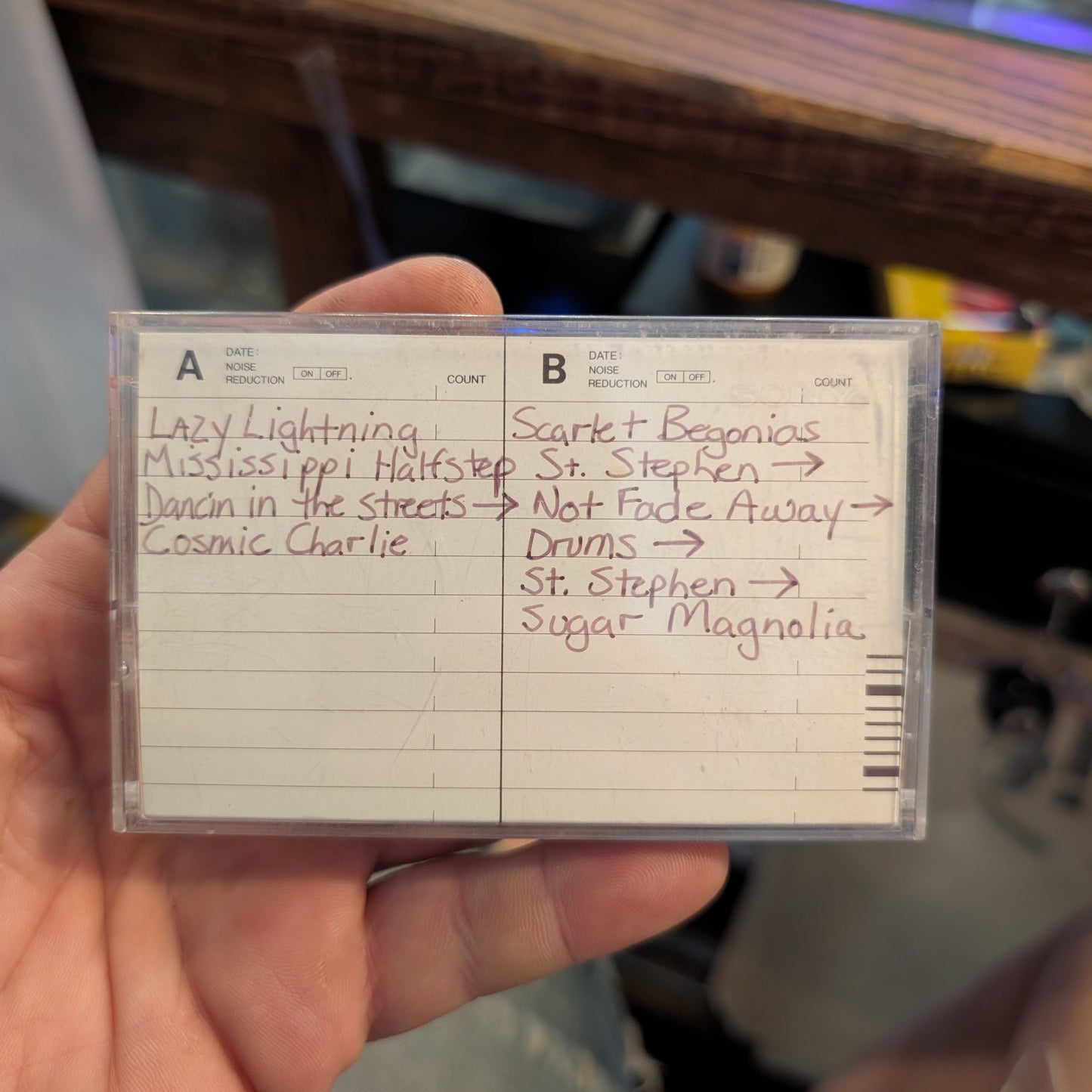 The Grateful Dead - Capital Centre 9/25/76 Set II (Bootleg Cassette)