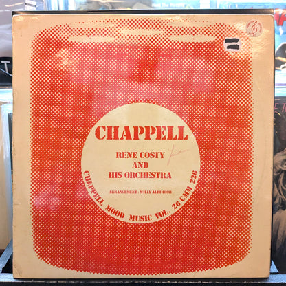 Orchestre René Costy - Chappell Mood Music Vol. 26 CMM226, 1972