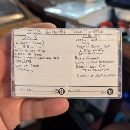 The Jerry Garcia Band - 6/16/82 Music Mountain (Bootleg Cassette)