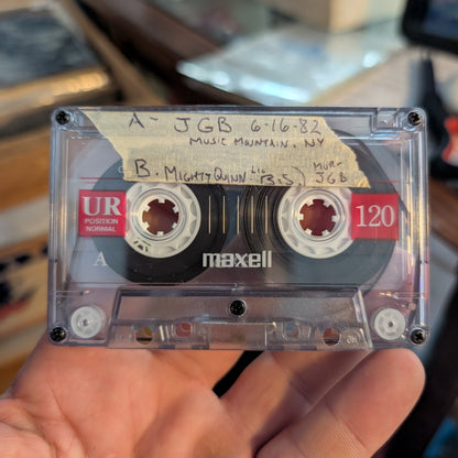The Jerry Garcia Band - 6/16/82 Music Mountain (Bootleg Cassette)